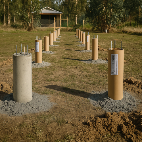 Instalación de Eco-pilotes